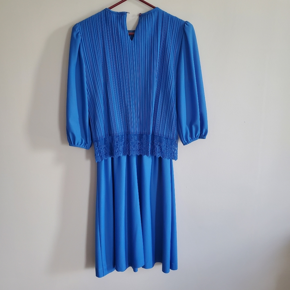 Vintage blue dress